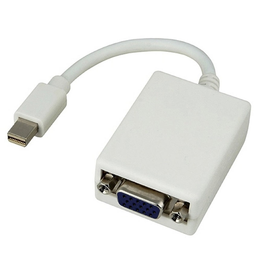 8Ware Mini DisplayPort DP 20-pin to VGA 15-pin 20cm Male to Female Adapter Cable 8Ware Mini DisplayPort DP 20-pin to VGA 15-pin 20cm Male to Female Adapter Cable